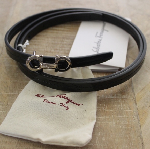 Salvatore Ferragamo Accessories - (NEW) Salvatore Ferragamo Skinny Belt